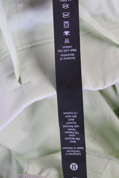 Lululemon Women's Drawstring Waist Pocket Casual Shorts Green Size M