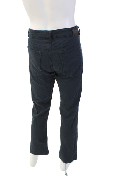 DL1961 Men's Button Closure Five Pocket Straight Leg Casual Pants Blue Size 34