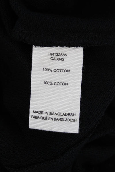 Grey State Womens Cotton Solid Sleeveless Scoop Neck Skater Dress Black Size M
