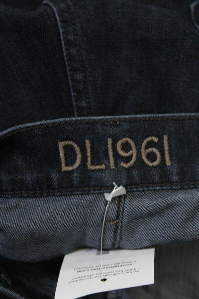 DL1961 Womens Dark Wash Casual Straight Leg Jeans Blue Size 34