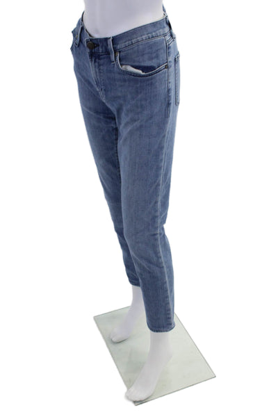 J Brand Womens Cotton Low-Rise Medium Wash Slim Denim Jeans Blue Size 31