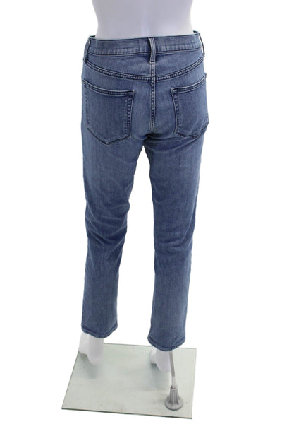 J Brand Womens Cotton Low-Rise Medium Wash Slim Denim Jeans Blue Size 31