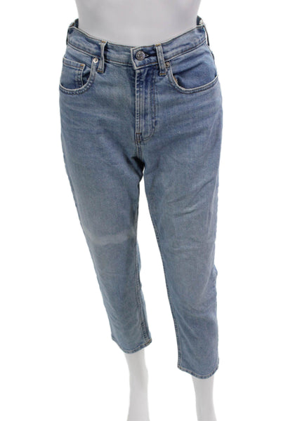 Everlane Women's Midrise Five Pocket Light Wash Straight Leg Denim Pants Size 26