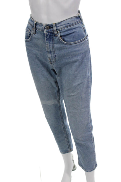 Everlane Women's Midrise Five Pocket Light Wash Straight Leg Denim Pants Size 26