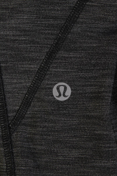 Lululemon Women's Midrise Color Block Full Length Workout Legging Black Size 6