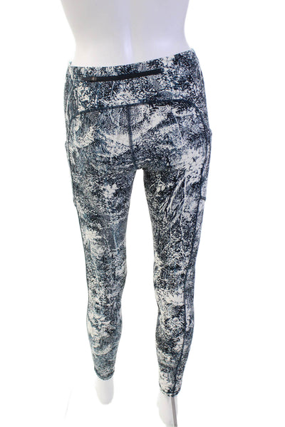 Lululemon Women's High Waist Pockets Full Length Workout Legging Blue Size 6