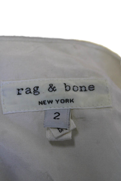 Rag & Bone Womens Sleeveless V Neck A Line Asymmetrical Maxi Dress Yellow Size 2