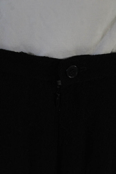 Calvin Klein Womem's Button Closure Lined Flare Maxi Skirt Black Size 14