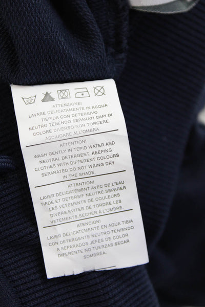Alta Linea Boys Cotton Graphic Print Drawstring Jogger Sweatpants Navy Size 4Y