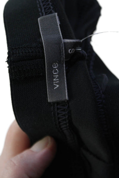 Vince Womens Solid Elastic Waist Pull On Mid-Rise Ankle Leggings Gray Size S
