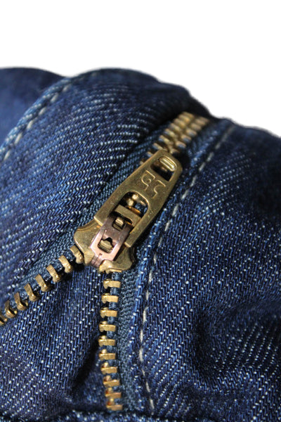 Joes Womens Karrie Wash The Best Friend Cuffed Jeans Blue Cotton Size 30