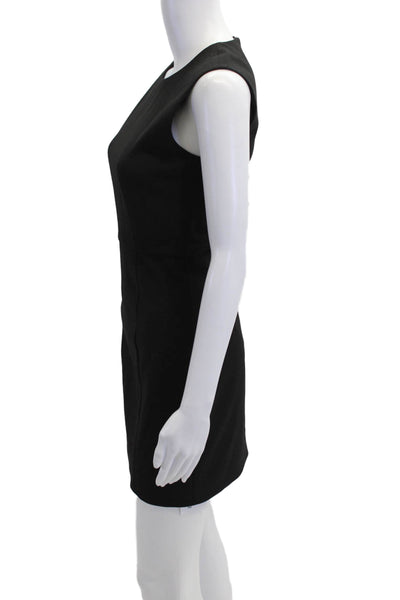 Elizabeth and James Womens Sleeveless Knee Length Sheath Dress Black Size 2