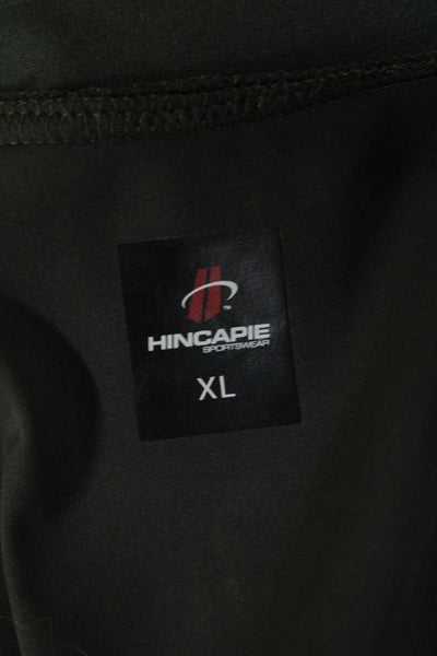 Hincapie Mens Long Sleeve Front Zip Mock Neck Light Jacket Gray Size Extra Large