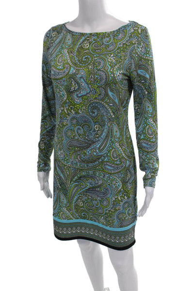Club Monaco Womens Jeweled Detail Short Sleeves Shift Dress Black Size 0