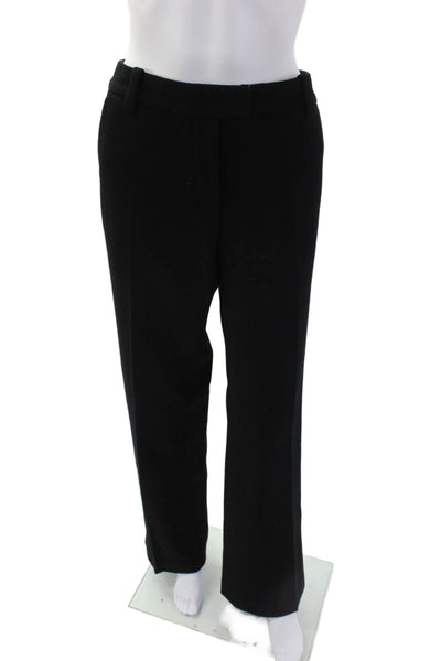 3.1 Phillip Lim Women's Hook Closure Straight Leg Dress Pants Black Size 8