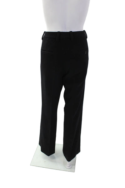 3.1 Phillip Lim Women's Hook Closure Straight Leg Dress Pants Black Size 8