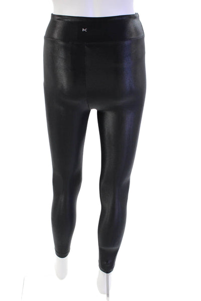 Koral Women's High Waist Full Length Athletic Workout Legging Black Size S