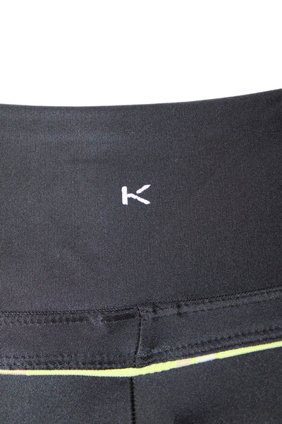 Koral Women's Colorblock Full Length Active Wear Lounge Legging Black Size S