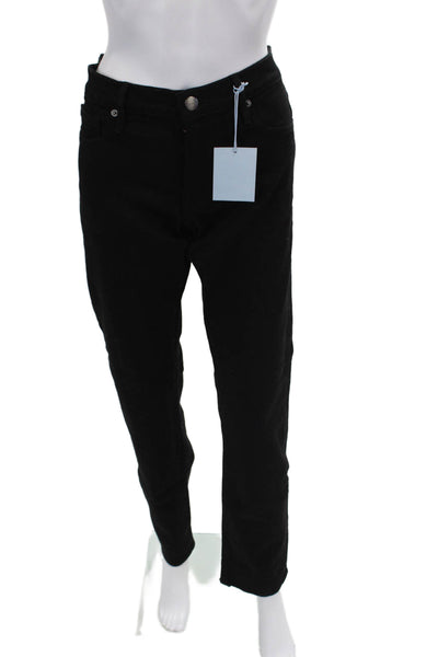 Frame Womens Cotton Zip Lined Wide Leg Dark Wash Jeans Black Size EUR 31