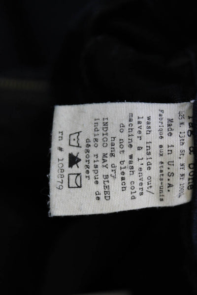 Rag & Bone Womens High Rise Dark Wash Skinny Leg Leggings Jeans Blue Size 26
