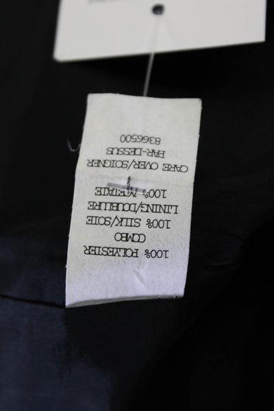 Cynthia Cynthia Steffe Womens Button Down Cropped Jacket Black Size Medium