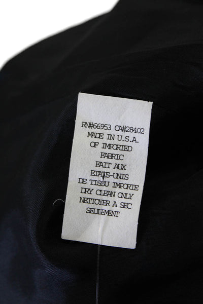 Cynthia Cynthia Steffe Womens Button Down Cropped Jacket Black Size Medium