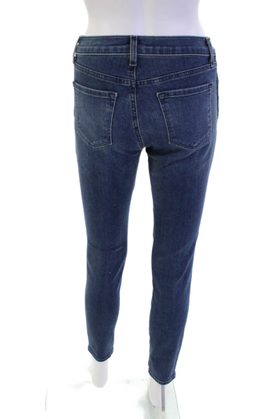 J Brand Womens Zipper Fly High Rise Skinny Ankle Jeans Blue Denim Size 26