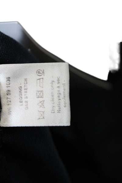 Joseph Womens Elastic Waistband Lined Tapered Leg Dress Pants Navy Size EUR 38