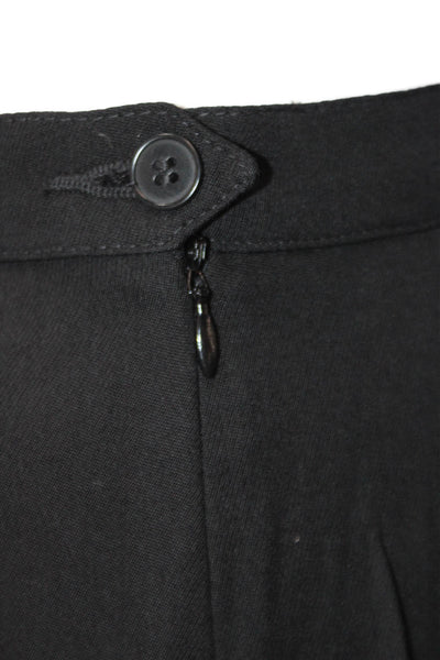 Penny Black Womens Pleated Waist Detail Side Zippered Pants Black Size 40