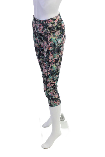 Lululemon Womens High Rise Abstract Print Crop Leggings Multicolor Size 4
