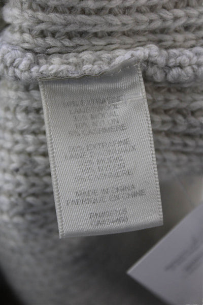 Rebecca Taylor Women's Turtleneck Long Sleeves Pullover Sweater Gray Size 2