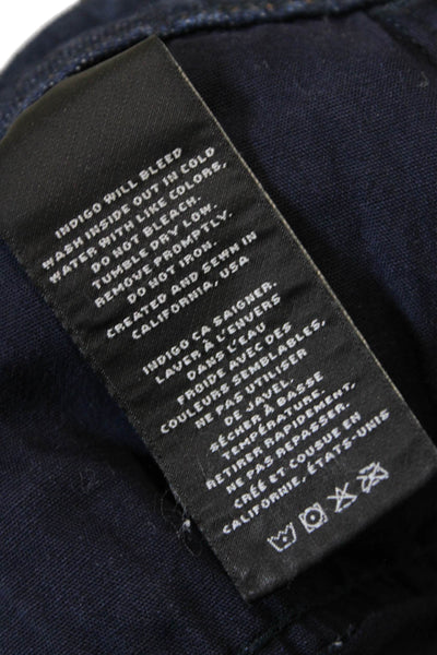 J Brand Womens Cotton Denim Mid-Risee Five Pocket Flared Jeans Blue Size 26