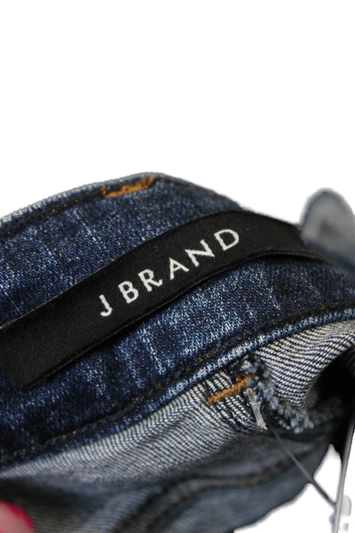 J Brand Womens Cotton Denim Mid-Risee Five Pocket Flared Jeans Blue Size 26