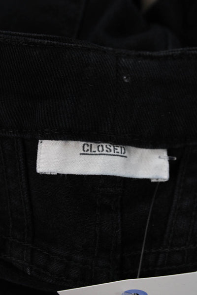 Closed Womens Dark Wash Contrast Trim High Rise Skinny Jeans Blue Size 27