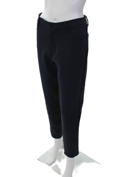 J Brand Mens Zippered Tapered Flat Front Casual Pants Solid Blue Size 32