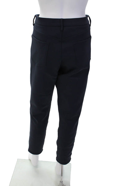 J Brand Mens Zippered Tapered Flat Front Casual Pants Solid Blue Size 32