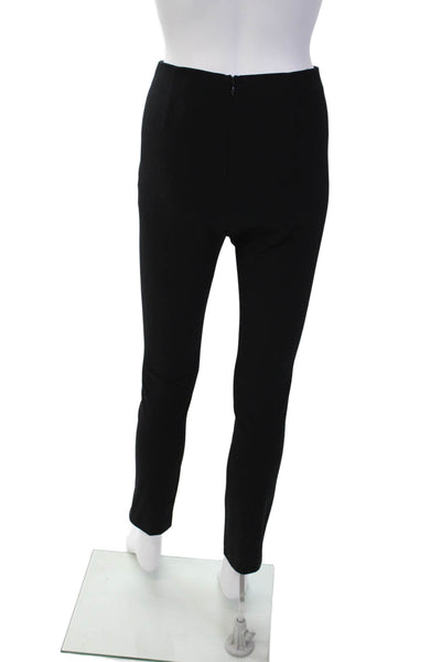 Rag & Bone Womens Cotton Blend Mid-Rise Skinny Pants Trousers Black Size 2