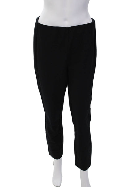 Rag & Bone Womens High Waisted Back Zippered Skinny Leg Pants Black Size 12