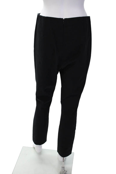 Rag & Bone Womens High Waisted Back Zippered Skinny Leg Pants Black Size 12
