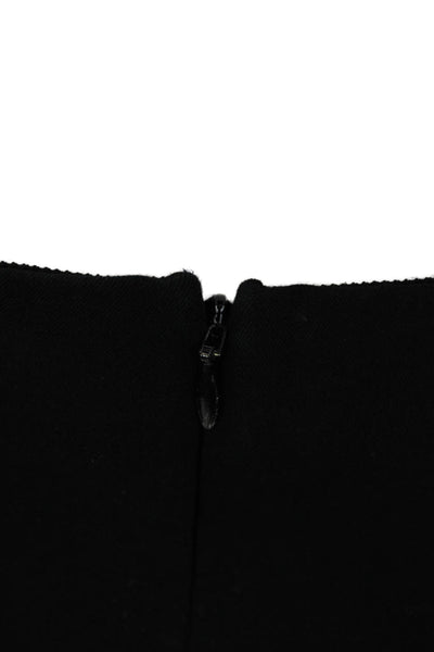 Rag & Bone Womens High Waisted Back Zippered Skinny Leg Pants Black Size 12
