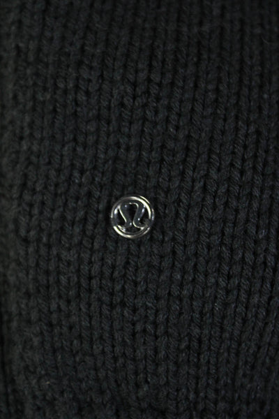 Lululemon Womens Long Sleeve Hem Slit Pullover Sweater Gray Size S