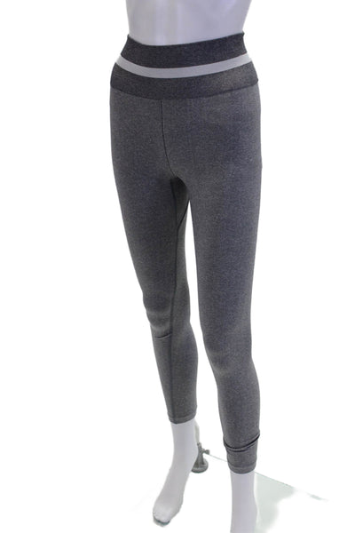 The Upside Womens High Rise Pull On Athletic Leggings Light Gray Size 4