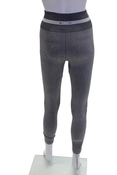The Upside Womens High Rise Pull On Athletic Leggings Light Gray Size 4