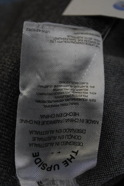 The Upside Womens High Rise Pull On Athletic Leggings Light Gray Size 4