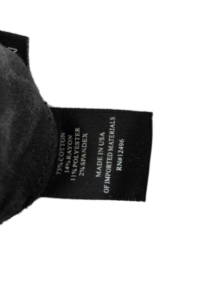 Parker Smith Womens Zip Button Skinny Leg Jeans Charcoal Size EUR 27