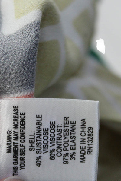 Song Of Style Women's Elastic Waist Pocket Multicolor Casual Shorts Size XS