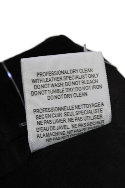 Equipment Femme Womens Textured Sleeveless Button Vest Top Black Size S