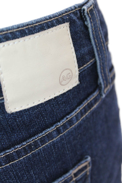 AG Adriano Goldschmied Womens Cotton Blend 5 Pocket Skinny Jeans Blue Size 27R