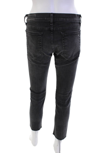 Rag & Bone Jean Womens Cotton Denim 5 Pocket Mid-Rise Skinny Jeans Black Size 27