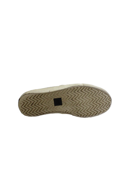 Frye Mens Slip On Round Toe Side Logo Suede Sneakers Brown Suede Size 11